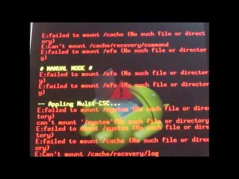Tutorial atasi masalah Failed To Mount System (Invalid Argument) pada AccessGo GOTUNE 3 via TWRP