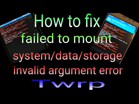 Failed to mount cache invalid argument как исправить asus