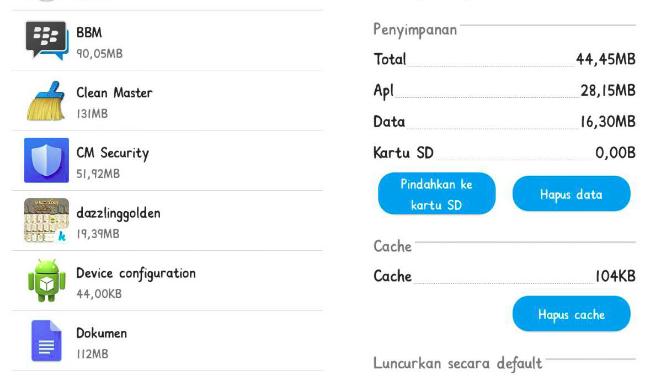 hasil AccessGo 4E setelah ganti font