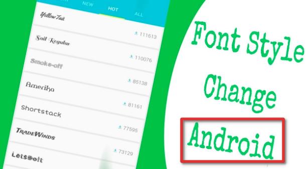 Merubah Font AccessGo 4E Tanpa PC