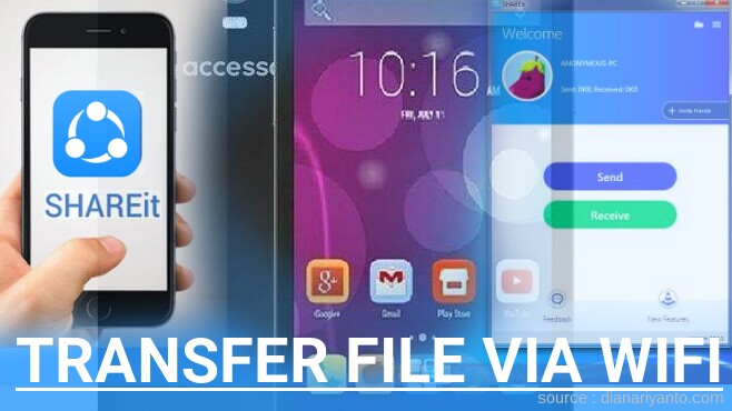 Mengenal Transfer File via Wifi di AccessGo 4E Menggunakan ShareIt Versi Baru